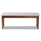 Baxton Studio Corey Grey Upholstered and Walnut Wood Dining Bench 171-10923 - alternate 6